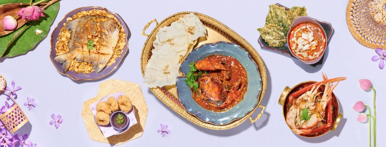 Nara thai banner background